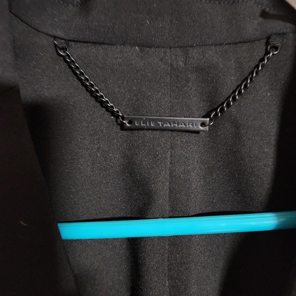 ELIE TAHARI - Black Alma Jacket - Picture 3 of 8